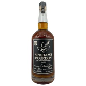 Bingham’s Bourbon Black 94 Proof W/ Laser Etched Commemorative Signature