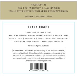 Frank August Bourbon Case Study: 02