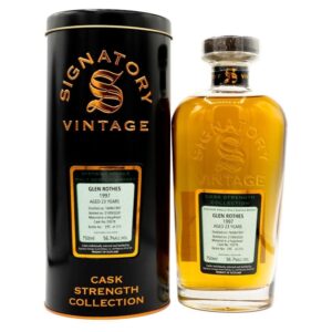 Signatory Single Cask Glenrothes 23YR(Cask #10278)