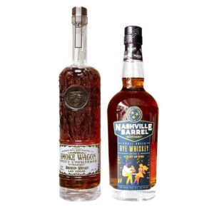 Smoke Wagon Uncut x Nashville Barrel Co. Small-Batch Rye Whiskey